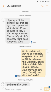 Từ 350 lên 560 sau 2 tuần