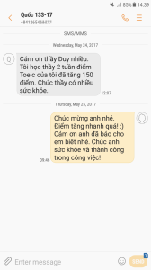 Tăng 150 điểm sau 2 tuần