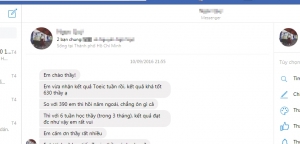 Từ 390 lên 630 sau 6 tuần