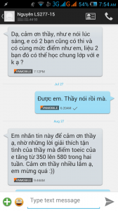 Từ 350 lên 580 sau 2 tuần