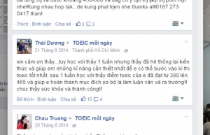 Từ 380 lên 465 sau 1 tuần