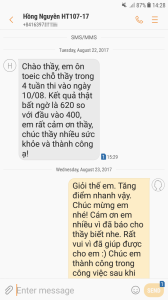 Từ 400 lên 620 sau 4 tuần