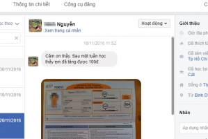 Tăng 100 điểm sau 1 tuần