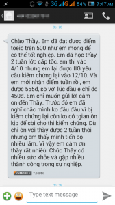 Từ 450 lên 555 sau 2 tuần