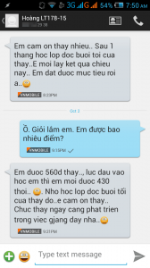 Từ 430 lên 560 sau 1 tháng