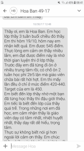 Từ 440 lên 545 sau 3 tuần