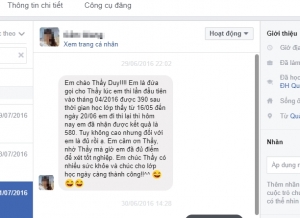 Từ 390 lên 580 sau 5 tuần