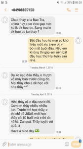 Từ 350 lên 475 sau 10 buổi