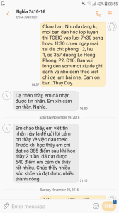 Từ 385 lên 540 sau 2 tuần