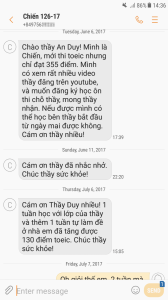Tăng 130 điểm sau 2 tuần