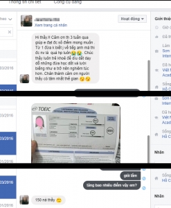 Tăng 150 điểm sau 3 tuần