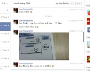 Tăng 135 điểm sau 3 tuần