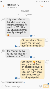 Từ 450 lên 615 sau 5 tuần
