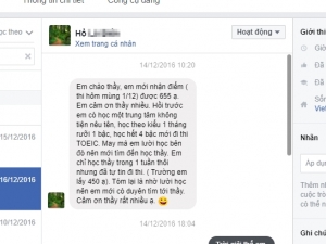 Cần 450, được 655 sau 1 tuần