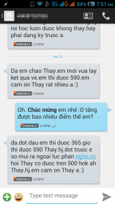Từ 365 lên 590 điểm