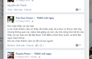 Đạt 530 điểm nhờ học qua video