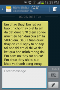 Cần 500, được 570 sau 1 tuần