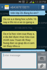 Đạt mục tiêu sau 1 tuần