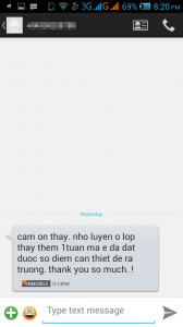 Đạt mục tiêu sau 1 tuần