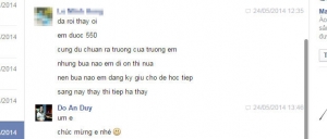 Đạt 550 điểm