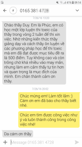 Đạt mục tiêu sau 2 tuần