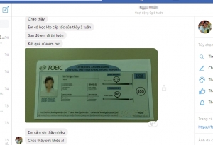 Đạt 555 sau 1 tuần