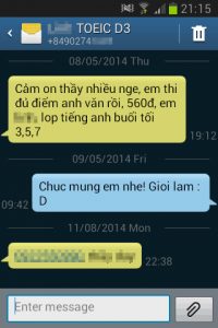 Đạt 560 điểm