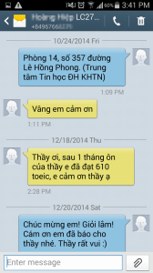 Đạt 610 sau 1 tháng