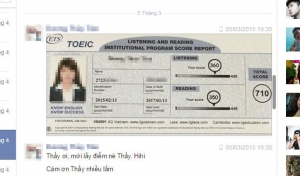 Đạt 710 điểm