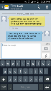 Đạt 605 điểm