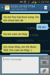 Đạt 560 điểm