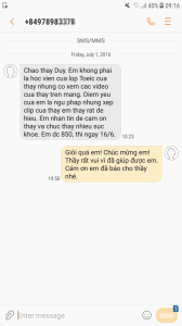 Đạt 850 điểm sau khi xem video