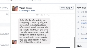 Đạt 785 điểm sau khi xem video