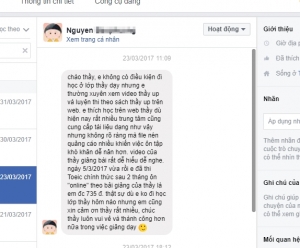 Đạt 735 điểm nhờ xem video